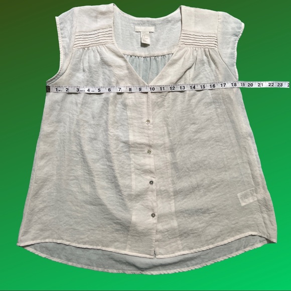 H&M Conscious Collection Button Down Top - Picture 5 of 11